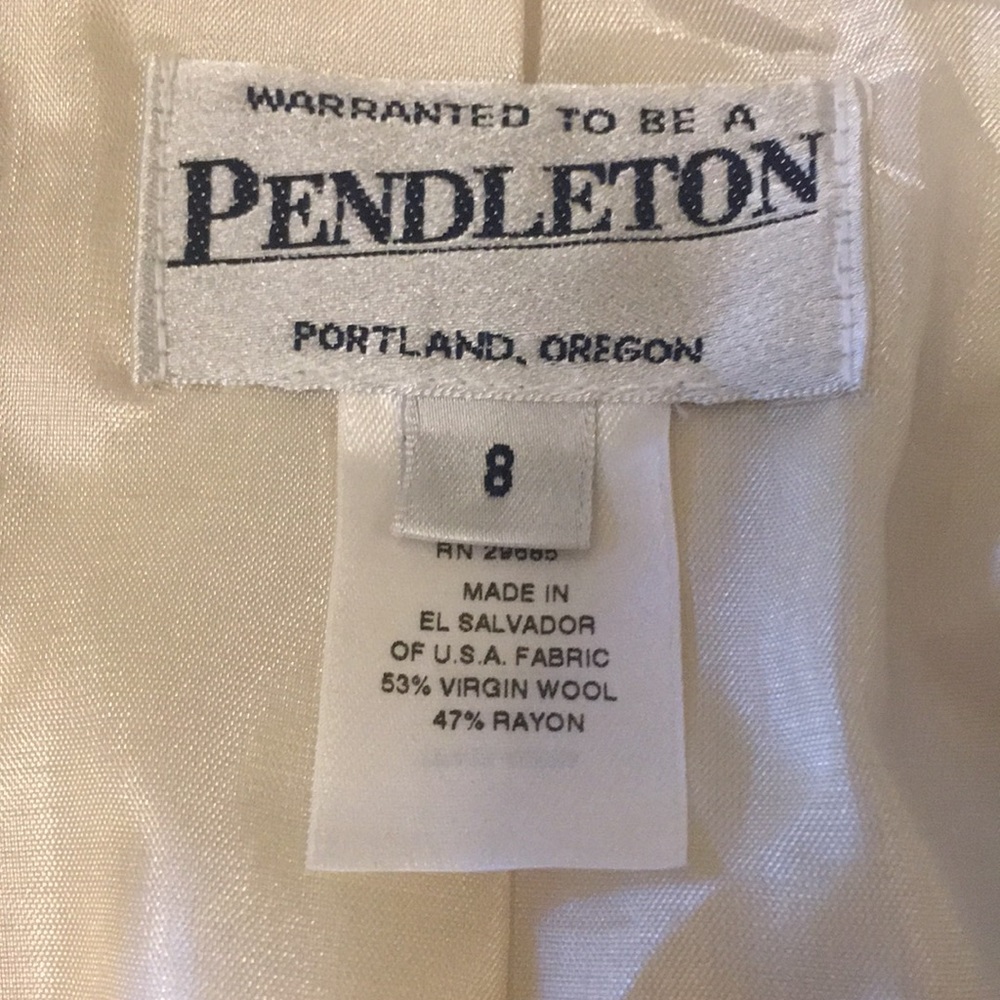 # 230 Euc Pendleton Wool Jacket - image 7